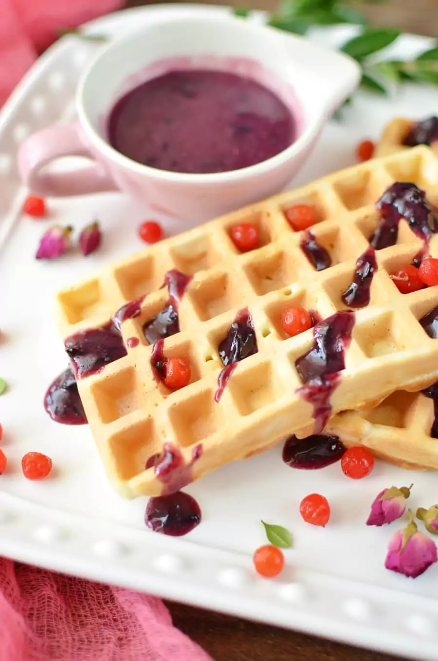 Malted Milk Waffles
