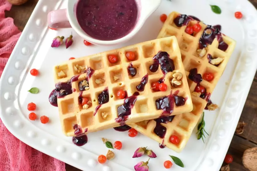 Malted Milk Waffles