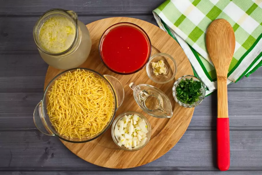 Ingredients for Mexican Tomato Soup