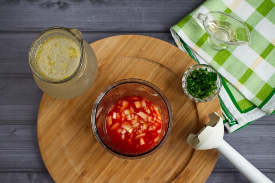 Mexican Tomato Soup recipe - step 1