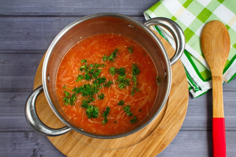 Mexican Tomato Soup recipe - step 5