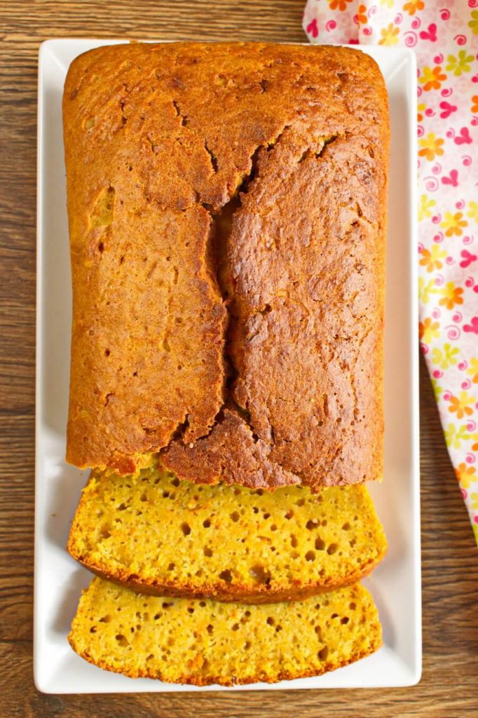 Tasty and Warming Pumpkin Loaf with Rich Ginger Flavor