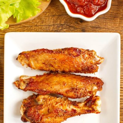 How to Cook Pan-Fried Turkey Wings Recipe - Easy Spicy Deep-Fried Turkey Wings Recipe - Fried Turkey Wings