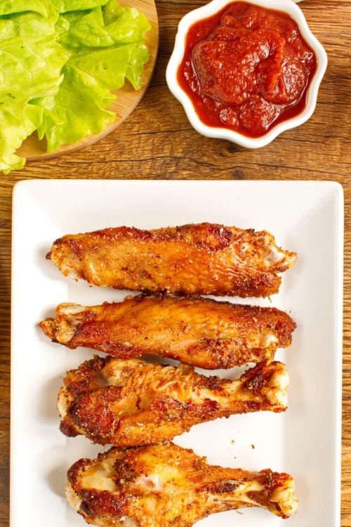 Keto Pan-Fried Turkey Wings