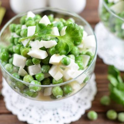 Easy Pea Salad with Egg Recipe - Cook.me Recipes