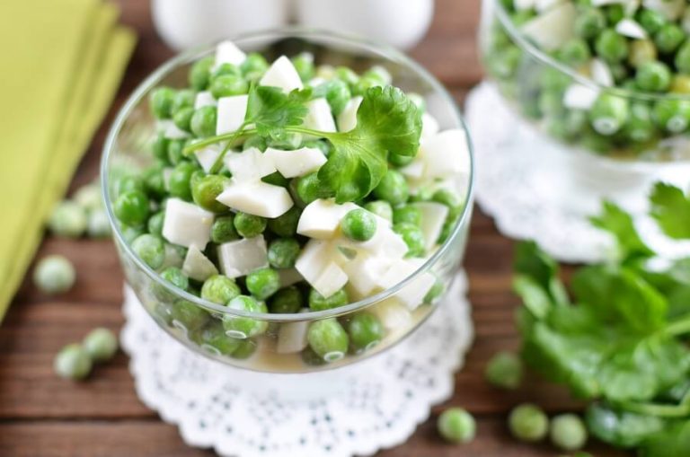Step 3 - Pea Salad with Egg