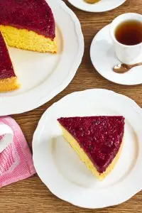 Raspberry Jelly Sponge
