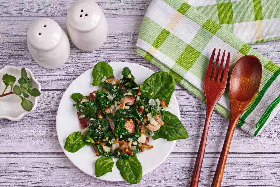 Southern Fried Spinach