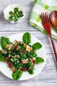 Southern Fried Spinach