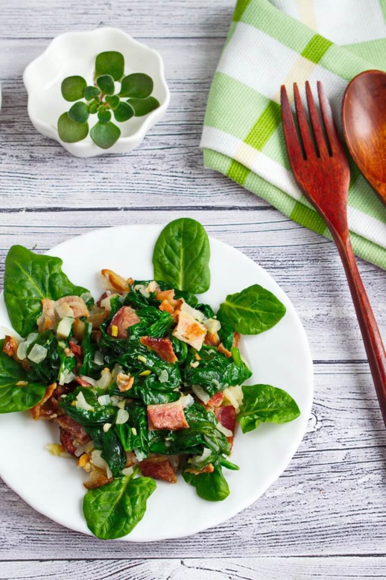 Southern Fried Spinach
