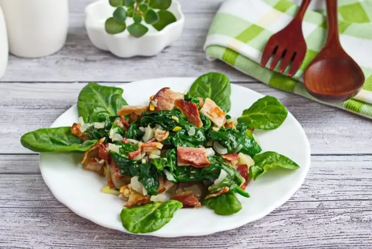 Step 7 - Southern Fried Spinach
