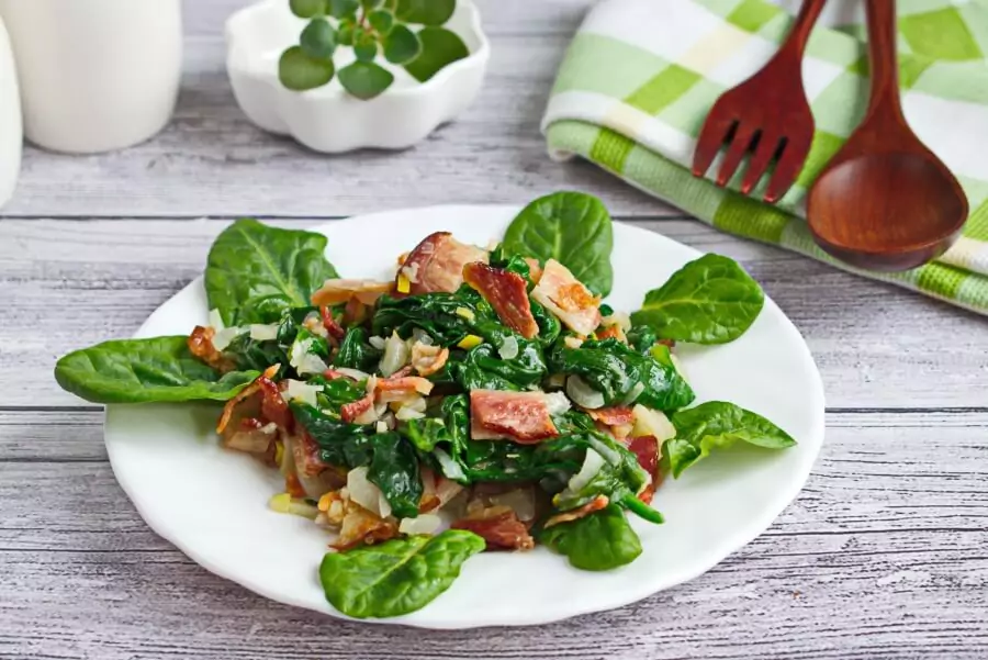 How to serve Southern Fried Spinach