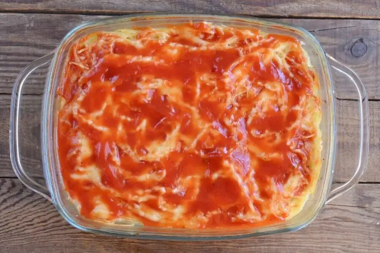 Step 7 - Easy Pasghetti Pizza