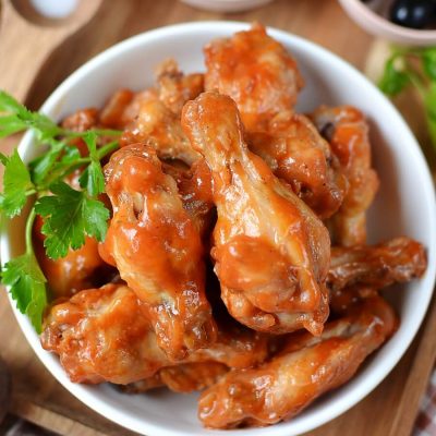 How to Cook Spicy Buffalo Chicken Wings Recipe - Deep Fried Chicken Wings in a Pan Recipe - Easy Hot Wings Recipe
