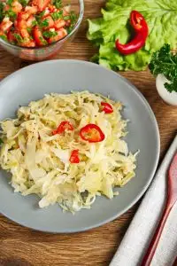 Steamed Chili Cabbage