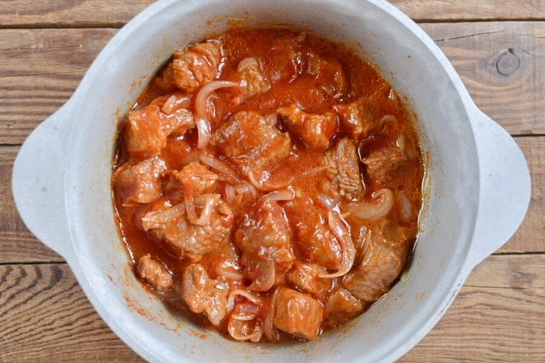 Step 4 - Traditional Hungarian Keto Goulash