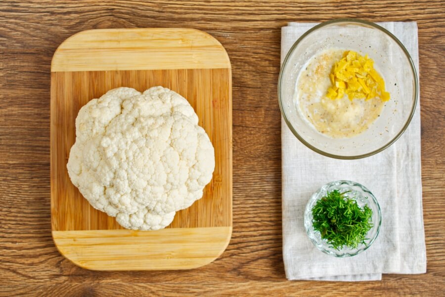 Whole Roasted Cauliflower recipe - step 3