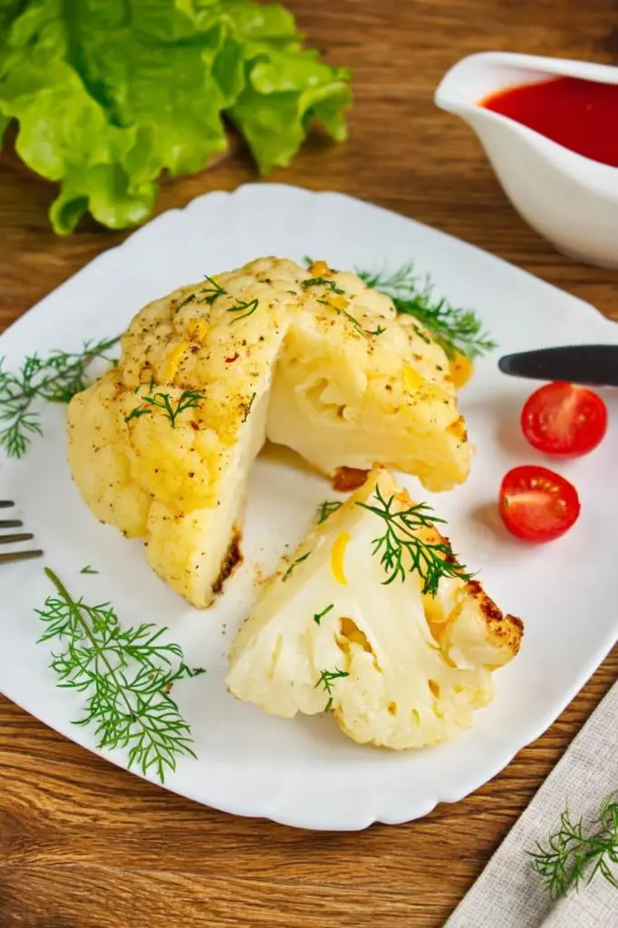 Whole Roasted Cauliflower