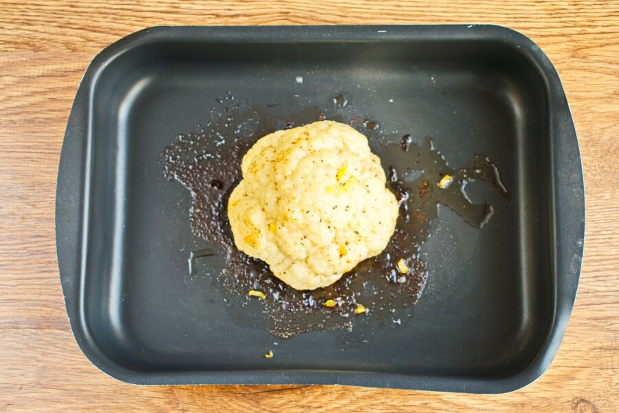 Whole Roasted Cauliflower recipe - step 5