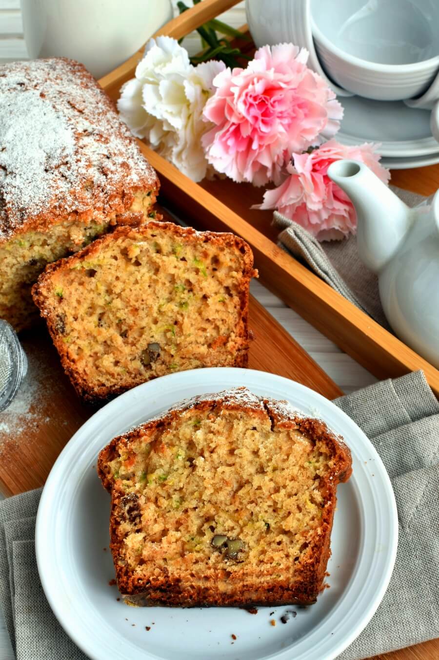 Zucchini Loaf Cake Recipe Cook.me Recipes
