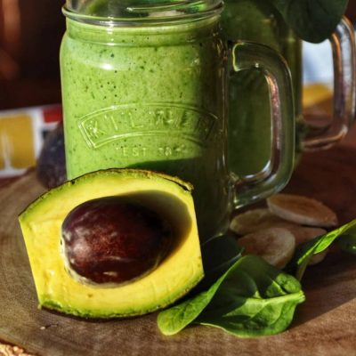 How to cook Green Avocado Smoothie With Banana Recipe - Healthy Detox Filling Smothies Recipes - Avocado Smoothie Recipes for Weight Loss -