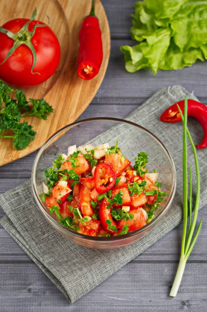 Simple Mexican Pico de Gallo Salsa Recipe Cook.me