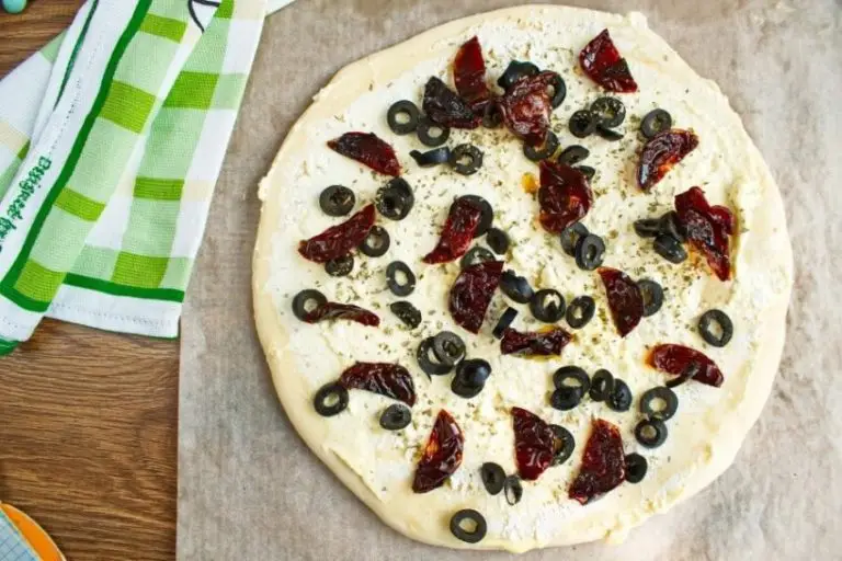 Step 4 - Spinach and Feta Pizza