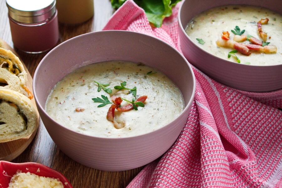 How to serve Easy Creamy Potato Soup