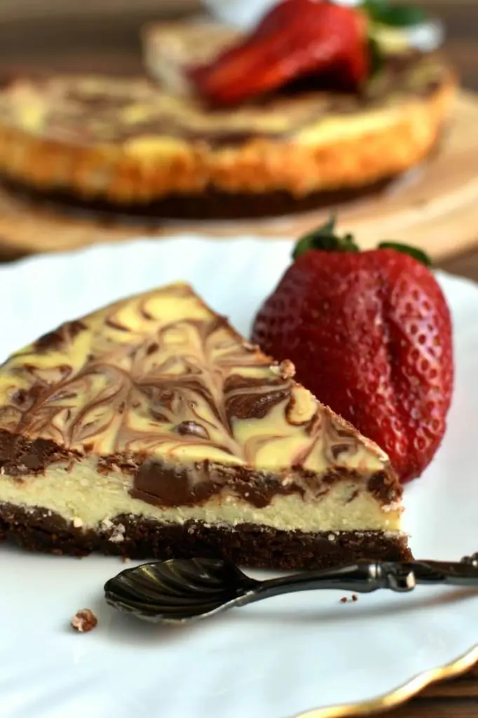 Amy’s Marvelous Marbled Cheesecake