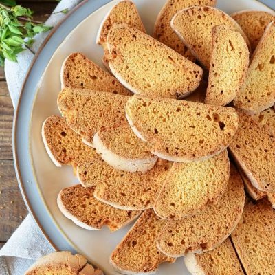 Anisette Toast-How to make Anisette Toast Cookies-Stella D'oro Style Anisette Toast Biscotti