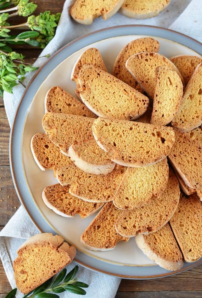 Light and crunchy Biscotti with a hint of anise flavouring