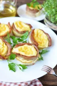 Bacon Breakfast Bowls-Bacon and Egg Muffins-Bacon Breakfast Bowls Recipe