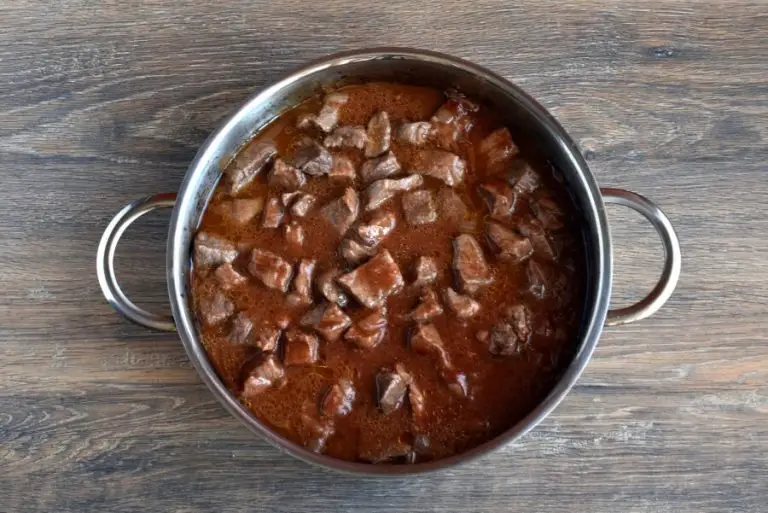 Step 3 - Low Carb Beef Paprika