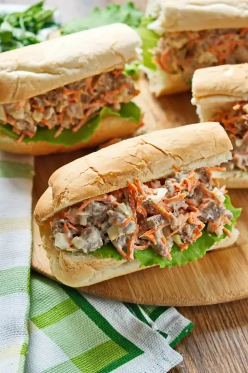 Beef Salad Sandwich Filling