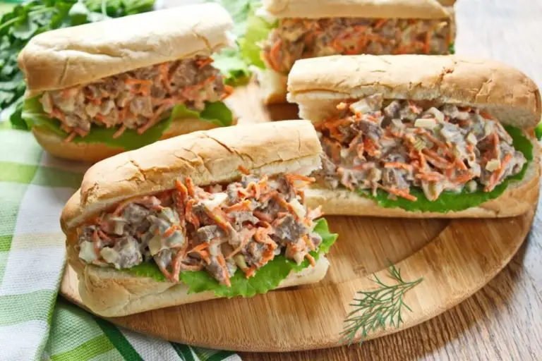 Step 3 - Beef Salad Sandwich Filling