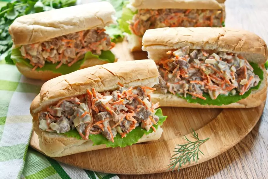 Beef Salad Sandwich Filling