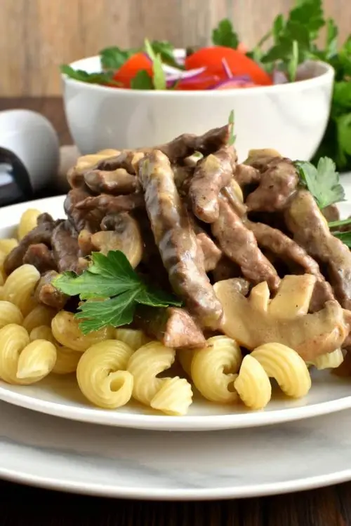 Beef Stroganoff