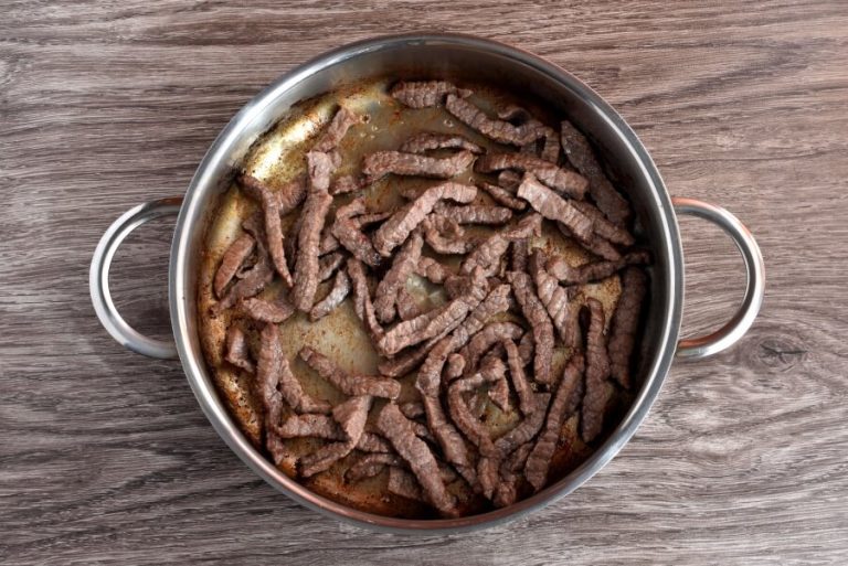 Step 2 - Beef Stroganoff