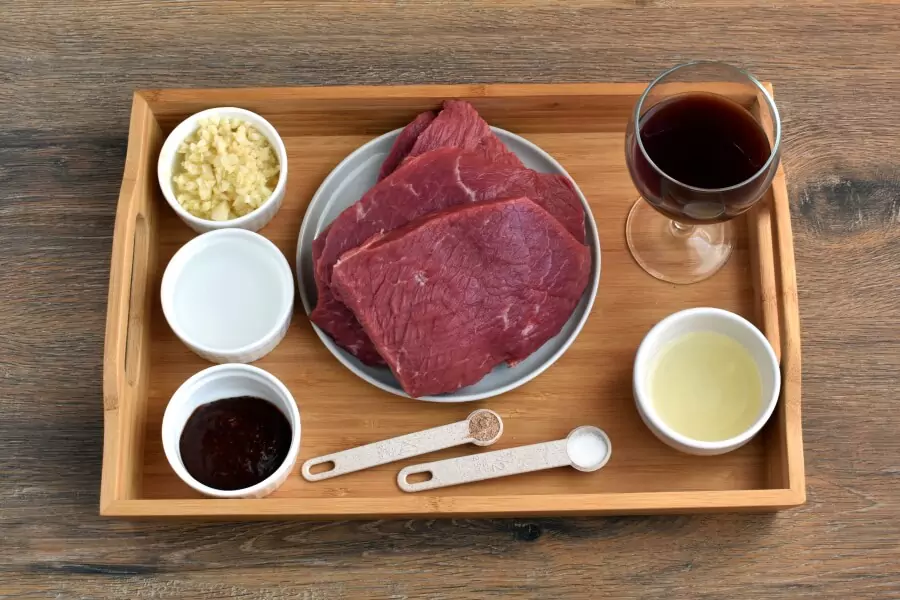 Ingredients for Beef Portuguese Style