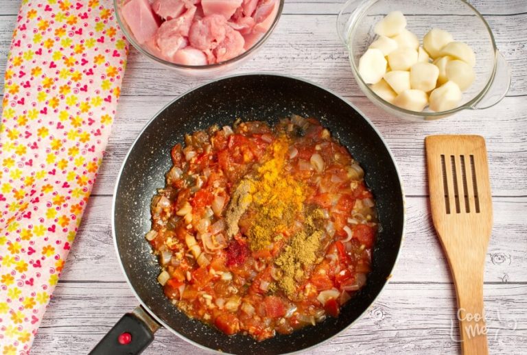 Step 4 - Bengali Chicken Curry with Potatoes