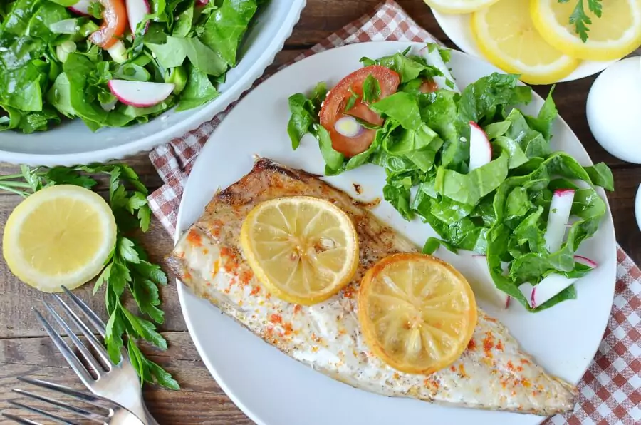 Keto Broiled Spanish Mackerel