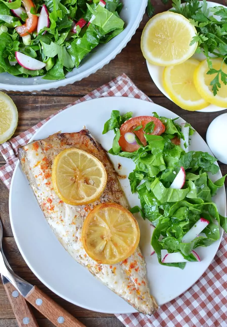 Keto Broiled Spanish Mackerel