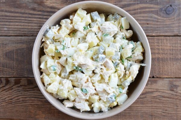 Chicken Potato Salad Recipe - Cook.me Recipes