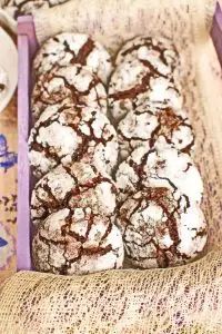 Easy Chocolate Crinkles