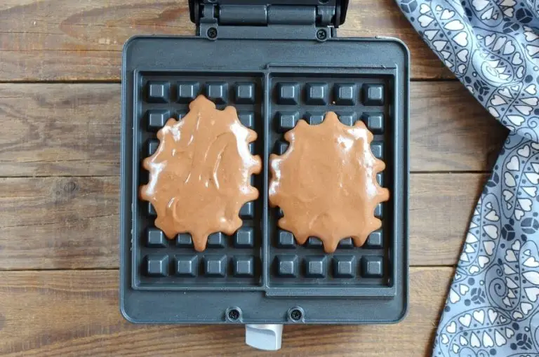 Step 6 - Chocolate Waffle Cookies