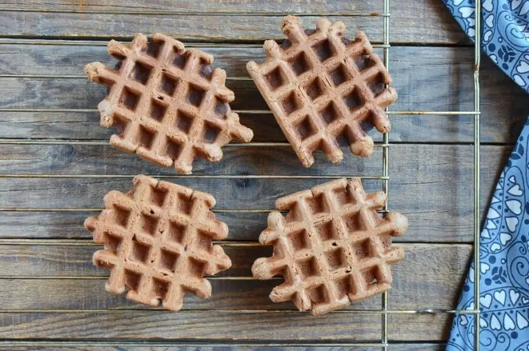 Step 8 - Chocolate Waffle Cookies