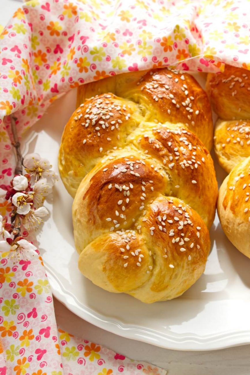Choereg - Armenian Easter Bread Recipe - Cook.me Recipes
