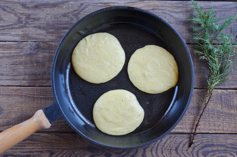Quick Corn Muffin Pancakes recipe - step 3