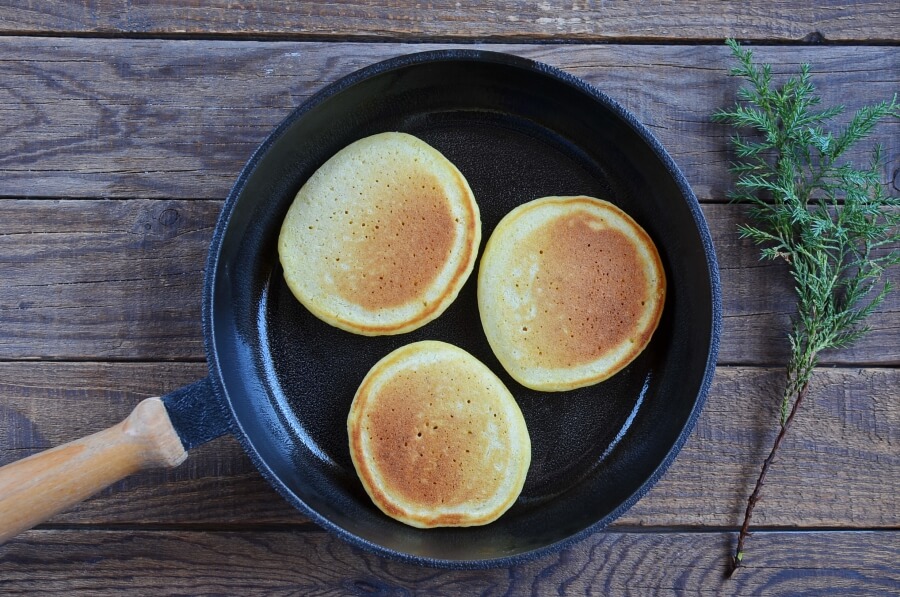 Quick Corn Muffin Pancakes recipe - step 4