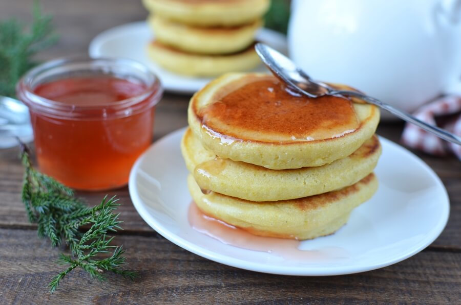 How to serve Quick Corn Muffin Pancakes